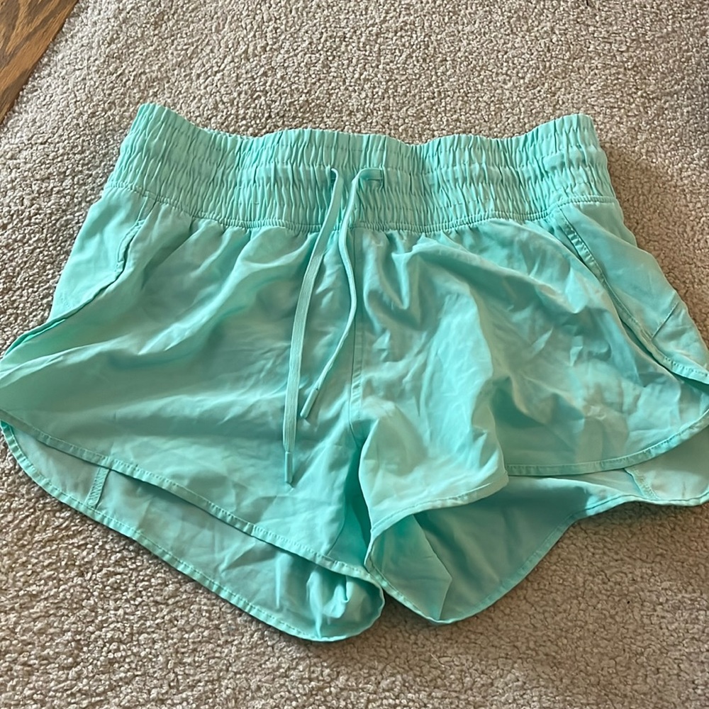 90 degree teal shorts